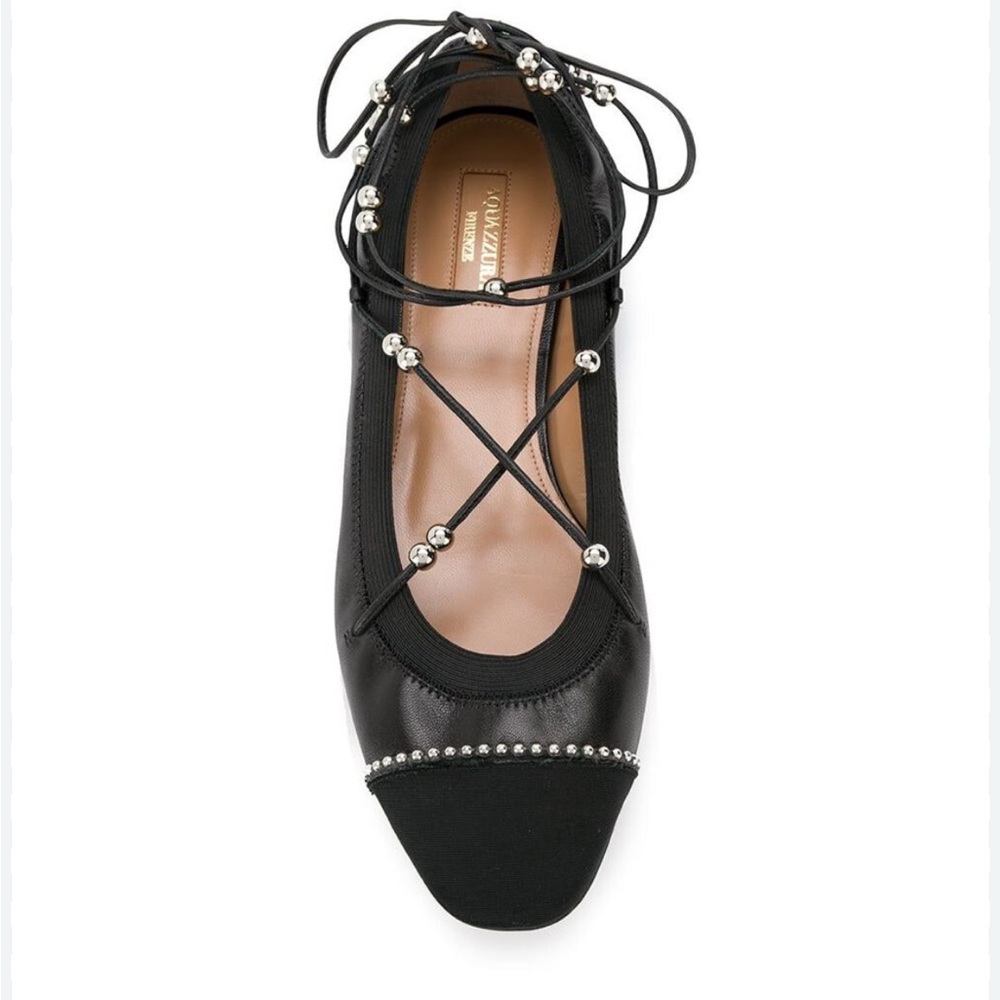 AQUAZZURA Mystique Ballet Flats